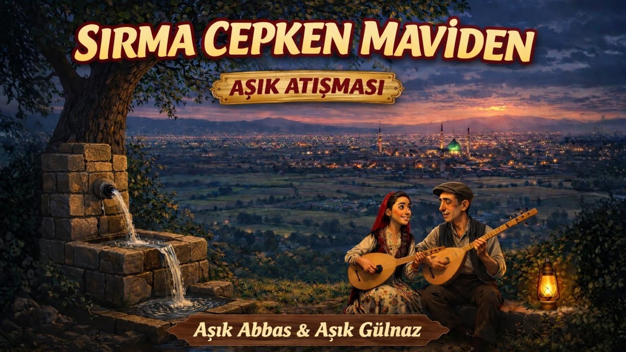 SIRMA CEPKEN MAVİDEN | Âşık Abbas & Âşık Gülnaz | Âşıkların Sazından, Âşıkların Sözünden