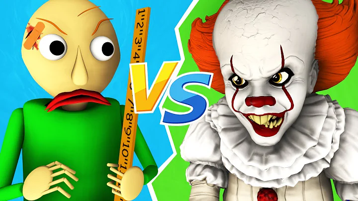 BALDI REMASTERED vs PENNYWISE - THE MOVIE (All Epi...