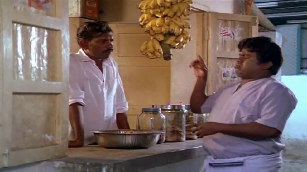 Goundamani Senthil Banana Comedy Karakattakaran - YouTube