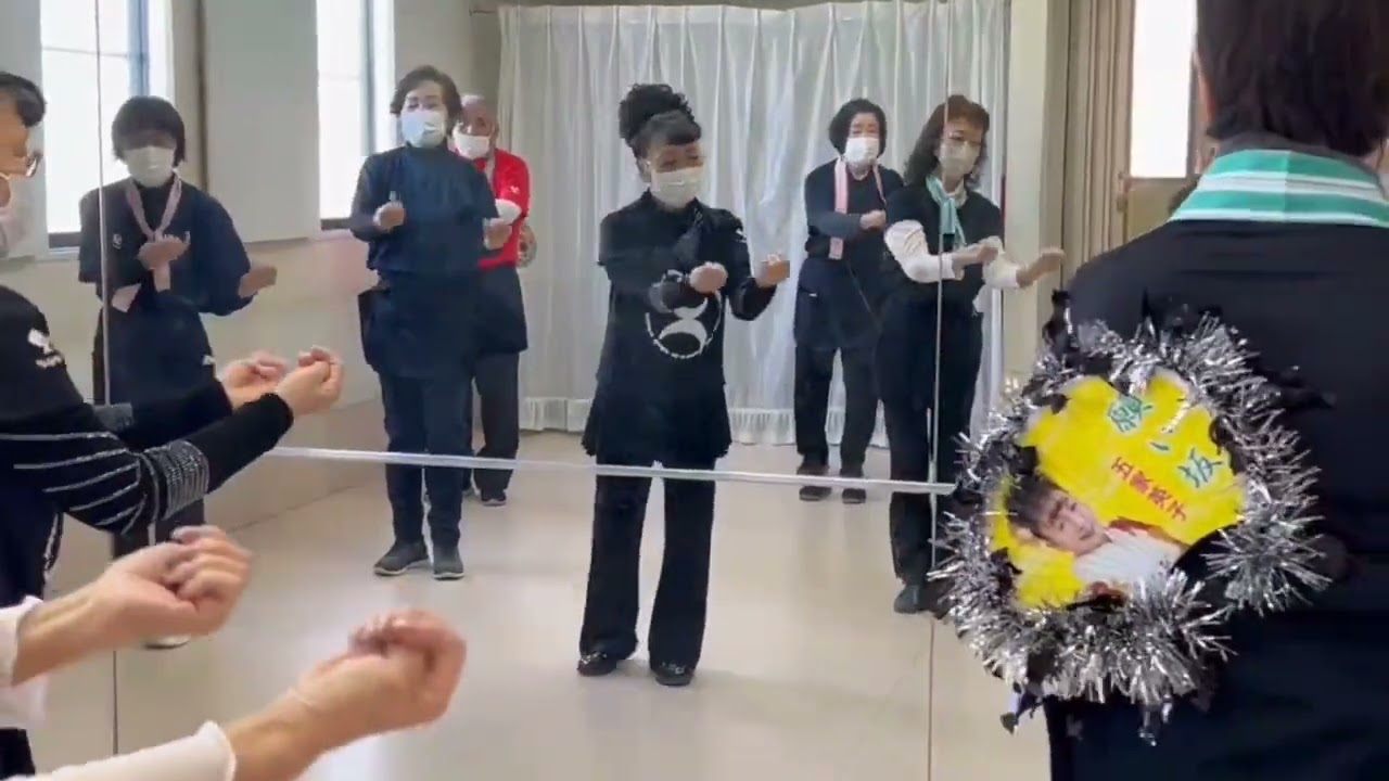 川の流れ、練習