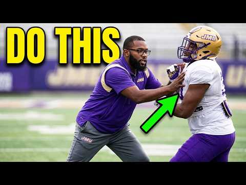 James Madison CB Coach Kyle Barnes - Block Destruction & Block Evade Techniques/Drills thumbnail