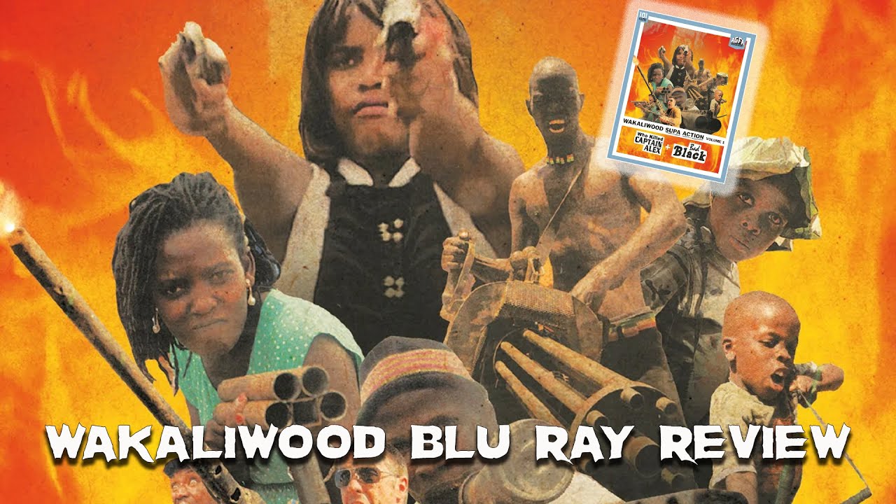 Wakaliwood | 2016  | Blu-ray Review | 101 Films | AGFA | Who killed captain Alex? | Bad Black |