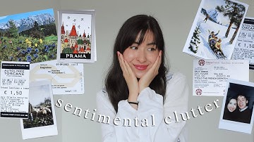 how to let go of sentimental clutter | minimalism & intentional living