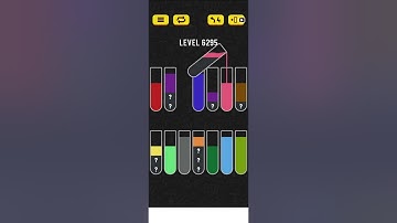 water sort puzzle level 6295