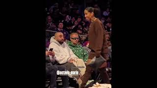 Justin Bieber Y Neima Khaila Llegando Al Juego De La Nba 24 De Febrero justinbieber