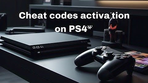 Ps4 11.00 Jailbreak Cheat code activation