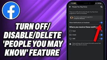 How To Turn Off, Disable, or Delete  People You May Know  Feature On Facebook