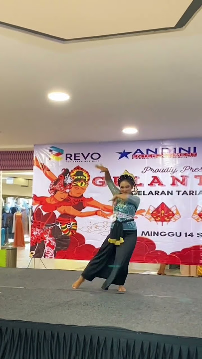 Dian Putri Maharani tampil memukau di event Tari Tunggal Gelantara, #smkbisa