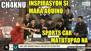 MSC 2021 CHAMPION EXECRATION INTERVIEW | CH4KNU TYPE SI MARA AQUINO |