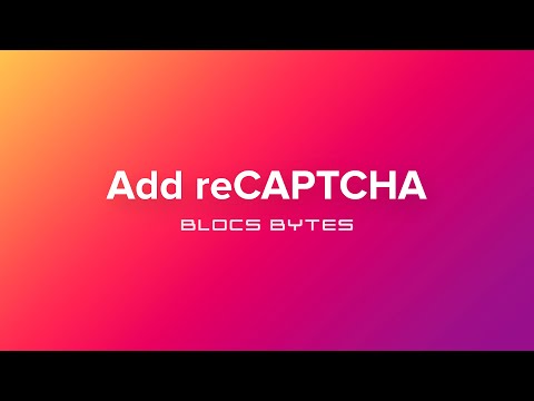 How to add reCAPTCHA to a Contact Form
