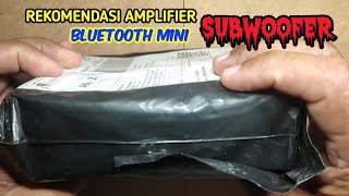 Rekomendasi Amplifier Bluetooth Mini SUBWOOFER