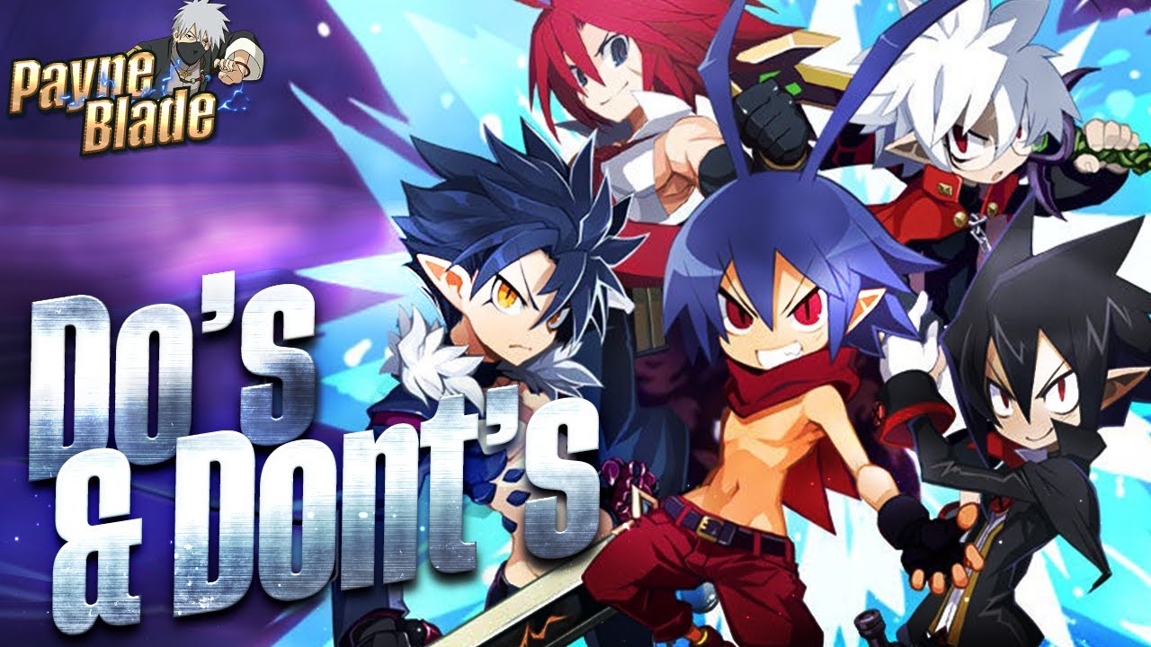 Disgaea RPG Beginner guide - Top things to DO and DON'T! Start off on the right foot! Disgaea RPG