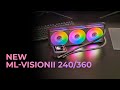 Mars Gaming ML-LCD240, Vloeistofgekoelde AIO, TDP 500W