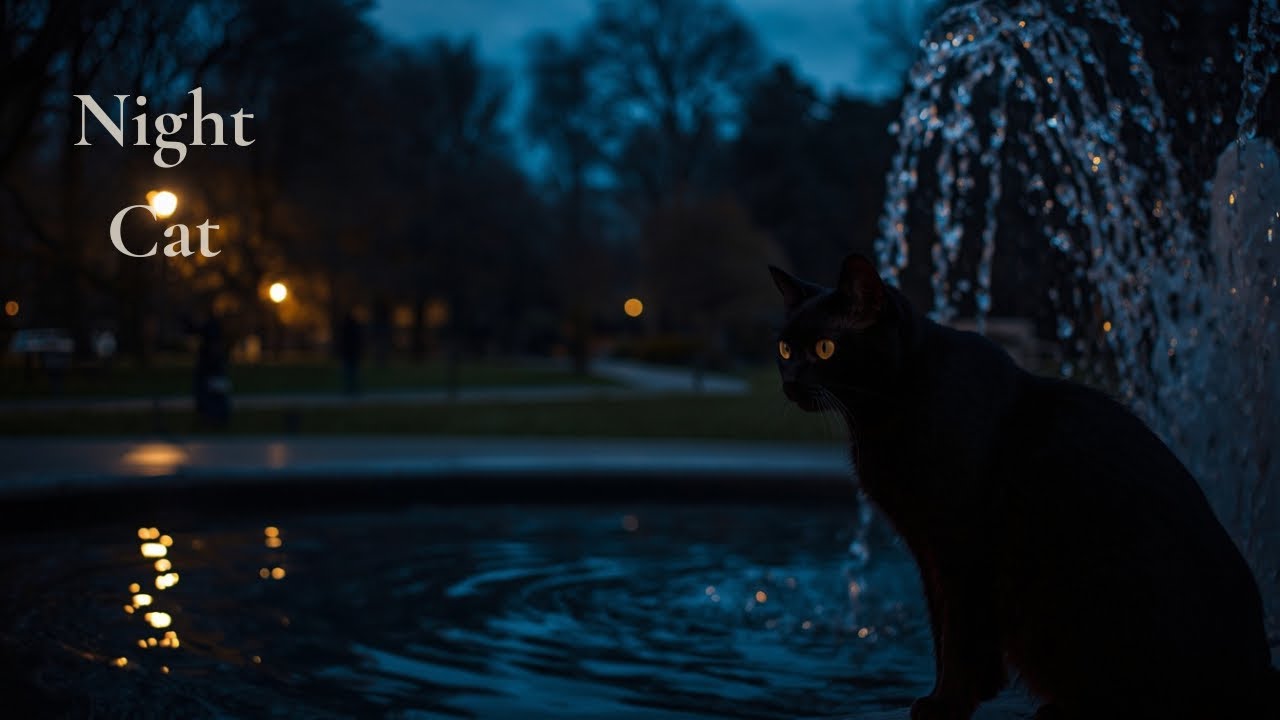Watch Night Cat 🐈 Cozy LoFi by the Fountain | Chill Beats for Late Nights on YouTube Watch Night Cat 🐈 Cozy LoFi by the Fountain | Chill Beats for Late Nights on YouTube