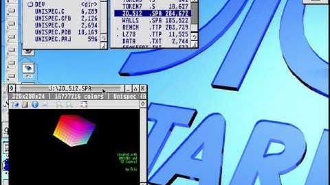 Unispec (Spectrum 512) animation