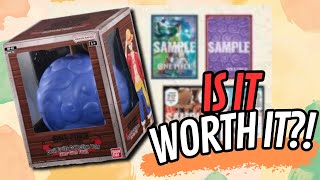 * IS THE DEVIL FRUIT COLLECTION VOL.1 WORTH IT?! * - One Piece Card Game Reviews + GIVEAWAY!!! screenshot 1