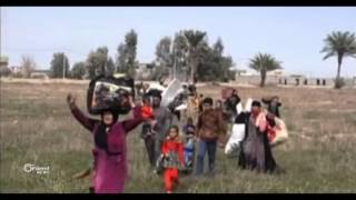 معركة هيت نزوح الاف من السكان بسبب المعارك