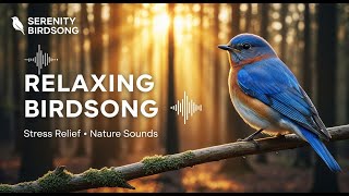 Download Lagu 🔴 10 Hours Bluebird Relaxing Birdsong – Peaceful Nature Sounds for Sleep \u0026 Deep Relaxation MP3