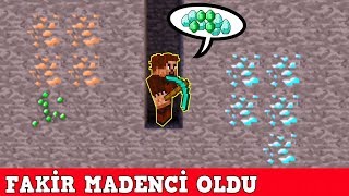 Zengi̇n Vs Faki̇r - Fakir Madenci Oldu Minecraft