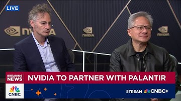 Palantir and Nvidia CEOs discuss their latest partnership