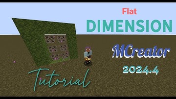 Flat Dimension in MCreator 2024.4