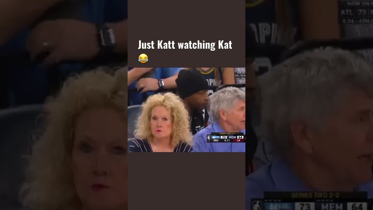 Just KattWilliams Watching KAT I Doubt He Saw Anything Though 