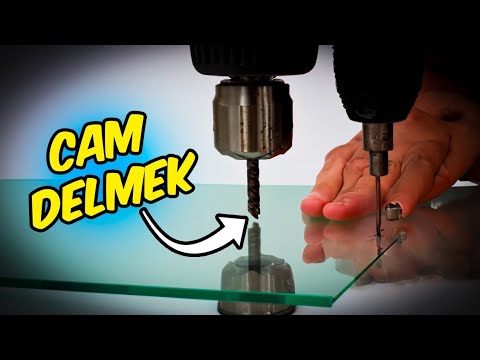 Cam Nasıl Delinir Çok İlginç - HOW TO DRILL GLASS #cam #glass