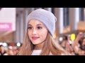 Ariana grande welcomed by japanese fans at airport 