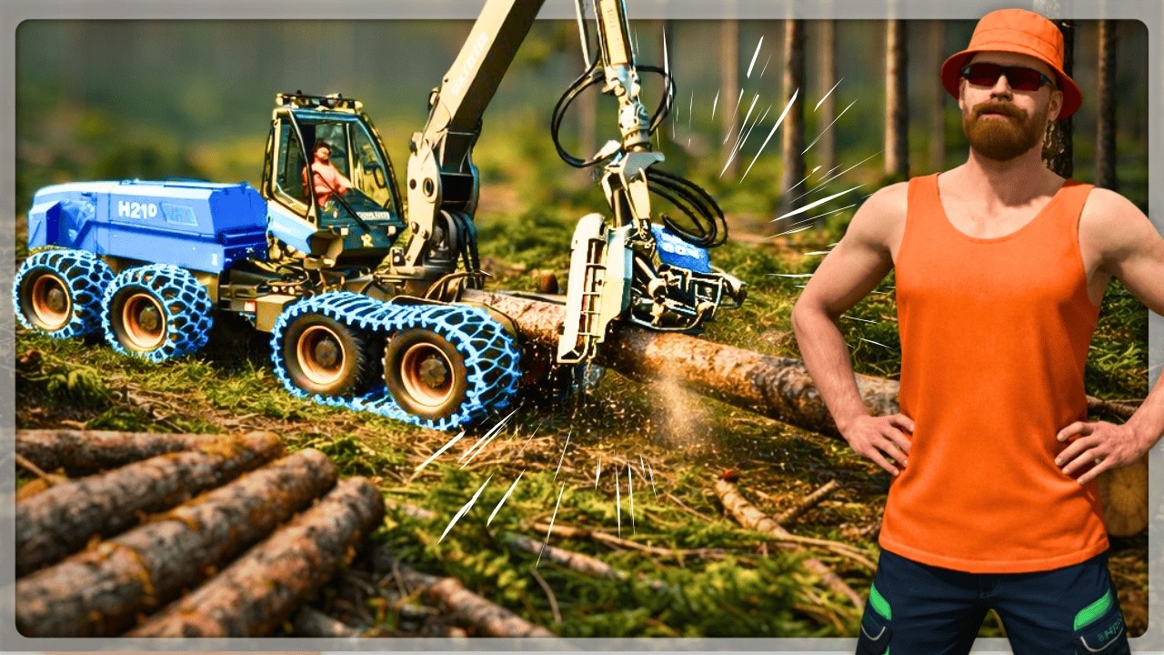 I Bought A Tree-Killing Machine | FS25 Island Survival Challenge Ep 7