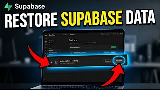 How to restore Supabase data backups for your no-code platform build - Full Guide
