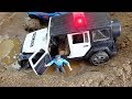 경찰차 트랙터 중장비 구출놀이 트럭놀이 Police Car Rescue Tractor Toys