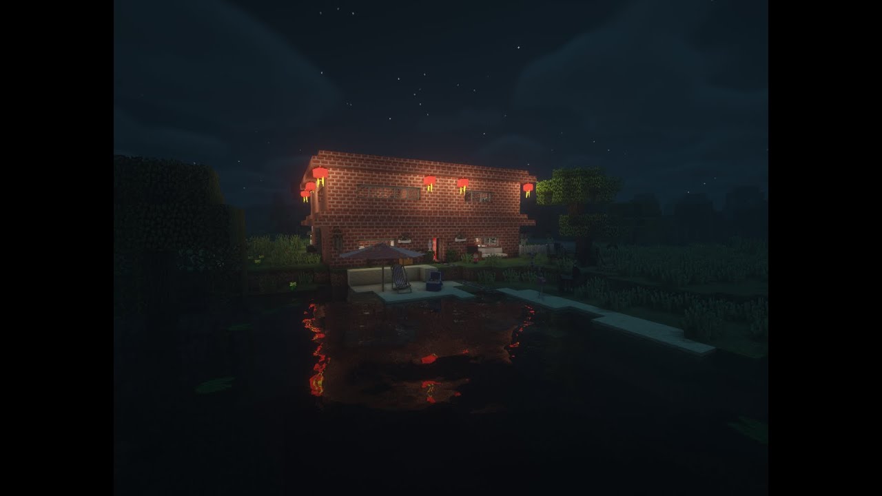 Modern house + mods (1.12.2) - YouTube