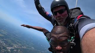 Eric's jump with the All Veteran Group!
