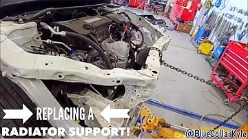 Replacing A Radiator Support