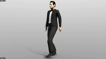 Walkcycle in Blender 2.5