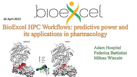 BioExcel Webinar #64: BioExcel HPC Workflows: predictive power and its applications in pharmacology