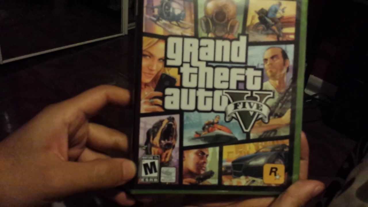 Grand Theft Auto 5 Early Unboxing 