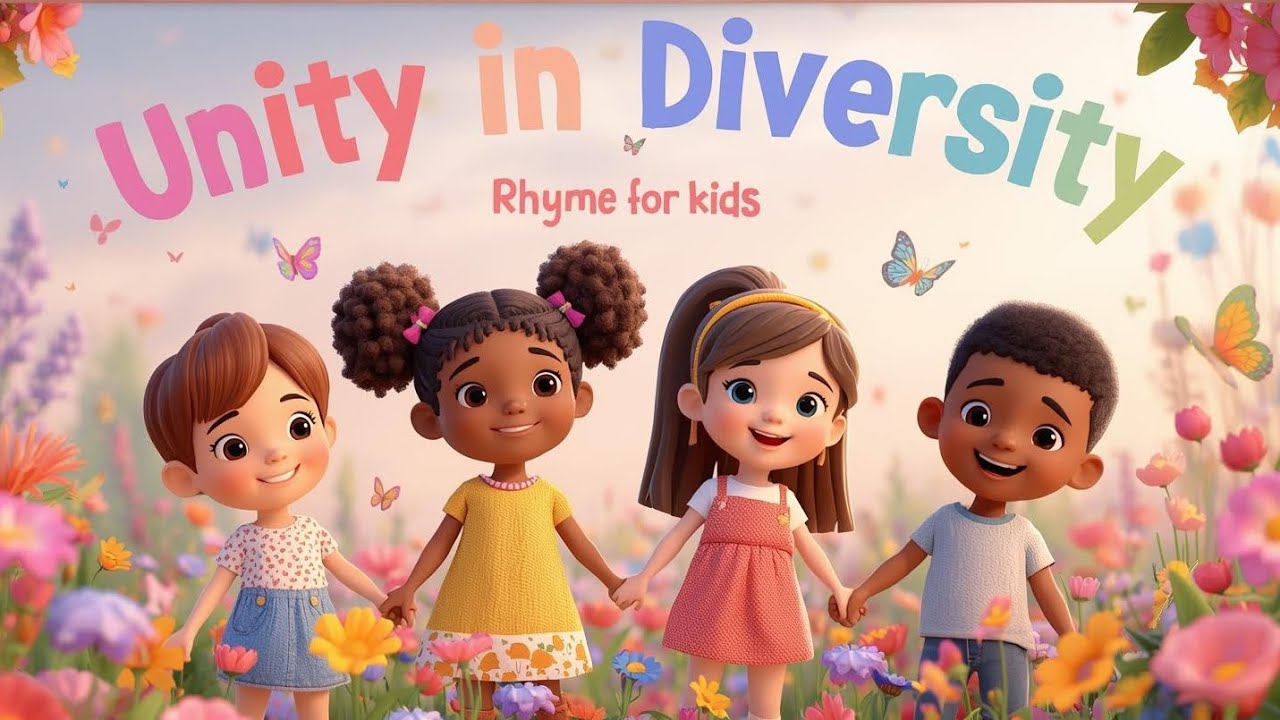 Unity in Diversity 🎶 | Peace and Harmony Rhyme for Kids 🕊️ - YouTube