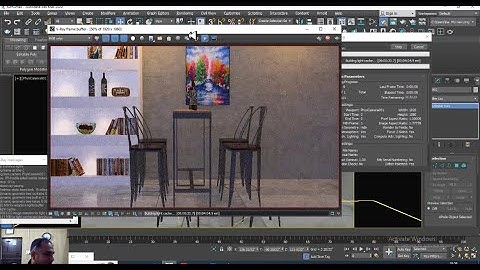3DsMax Tutorials,Tutorial on Lighting a Stylish Furniture from Scratch in 3dsmax (P11)