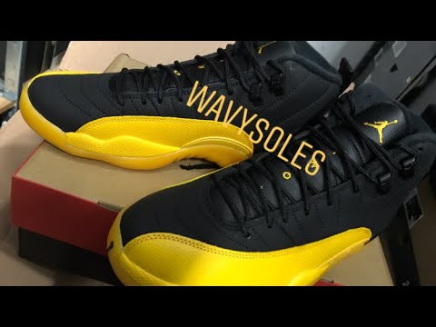 yellow and black 12s