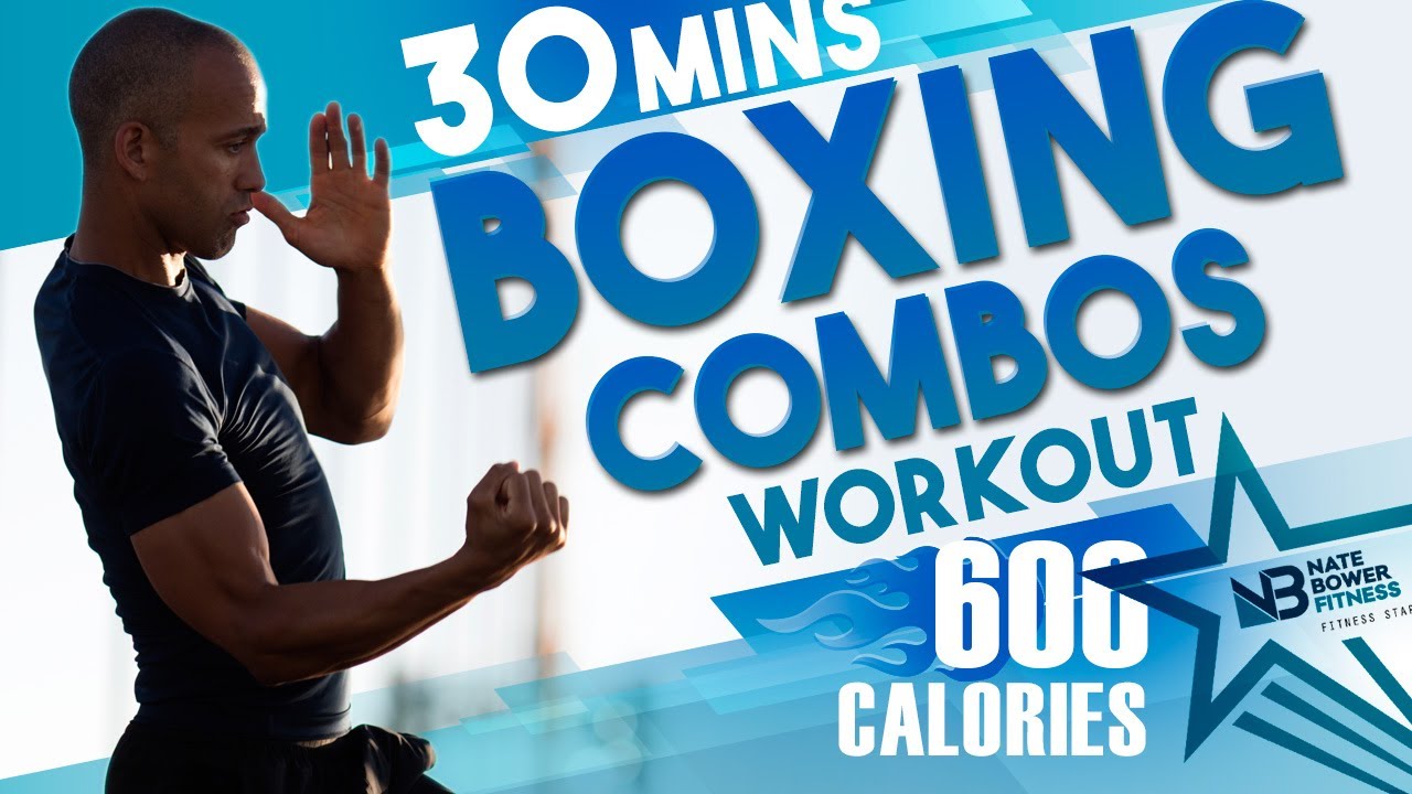 600 Calories Burned - 30 Minute Boxing COMBOS Workout