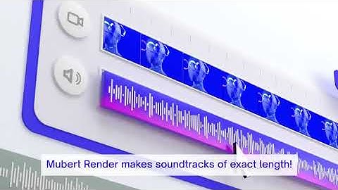 Mubert AI: Generate music for your videos using Generative AI.