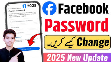 Facebook Password Kaise Change Kare 2025 | FB Password Change on Mobile Urdu/Hindi