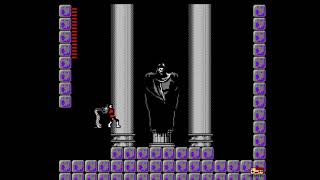 Castlevania 2 (NES) only gameplay 'Final boss Dracula's Ghost' [without items]