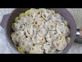 Вот, как нужно готовить МАНТЫ на сковороде! Вкусно и просто! Самые сочные узбекские манты!
