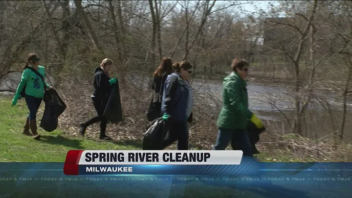 Volunteers help clean local rivers