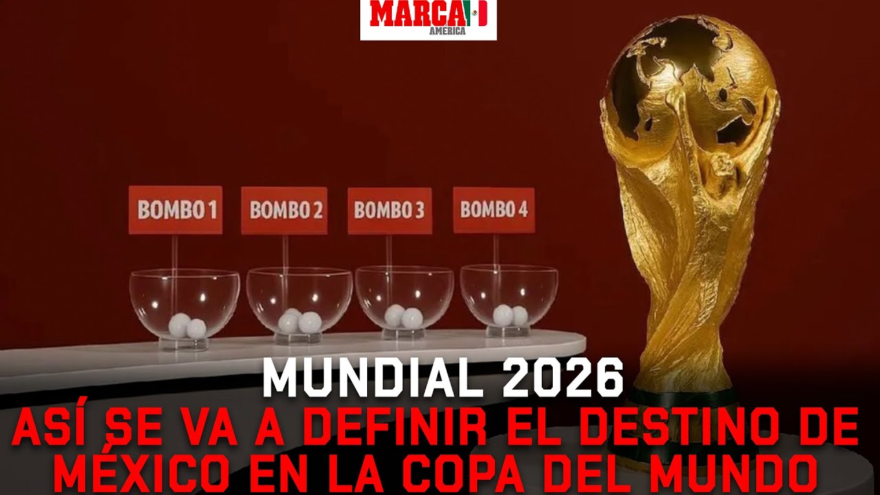 Mundial 2026: Así funciona el sorteo de la Copa del Mundo - YouTube