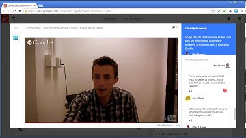 Connected Classrooms Audience Questions App Education Demo