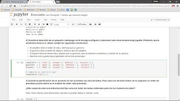 Curso Python - Ejercicios optativos Soluciones paso a paso