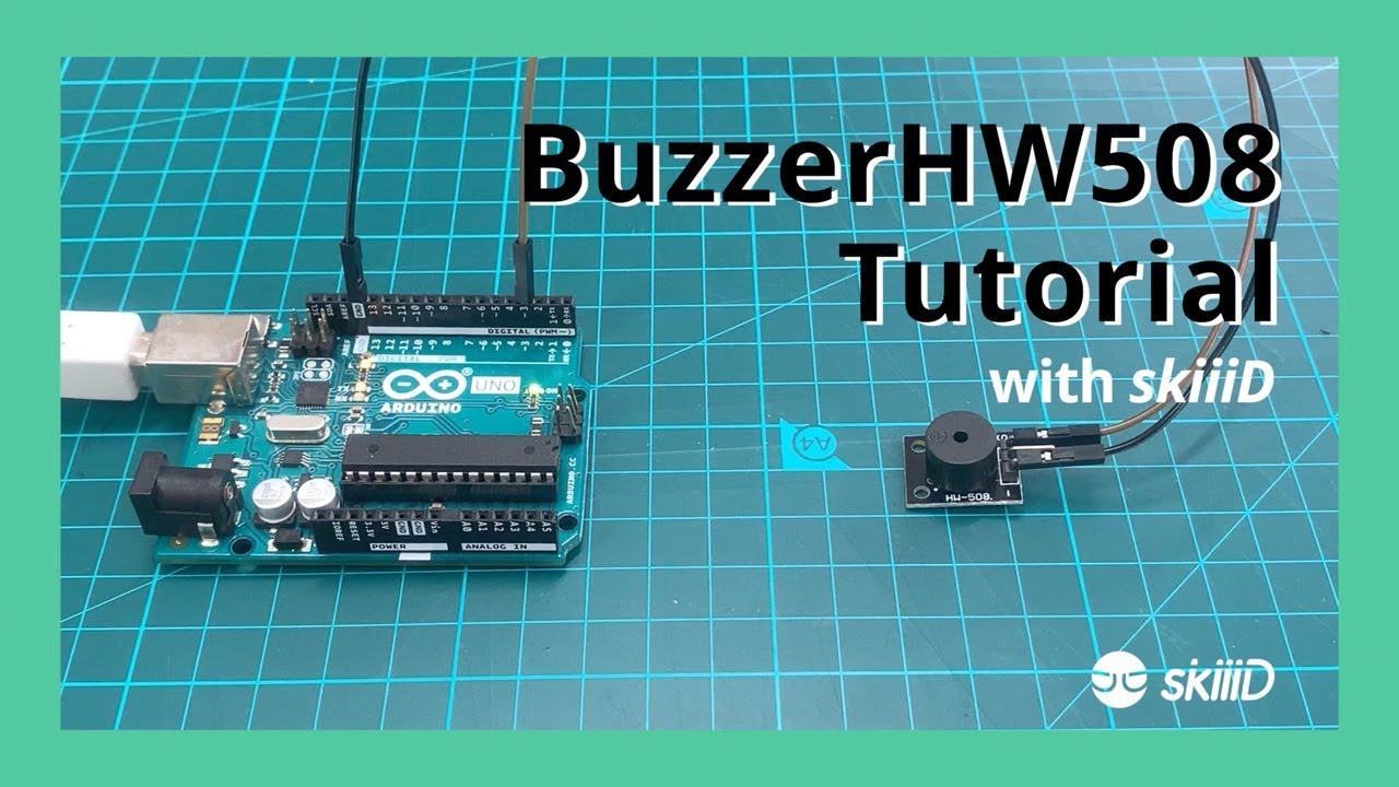skiiiD - Easiest way to code Buzzer HW508 on Arduino. - YouTube